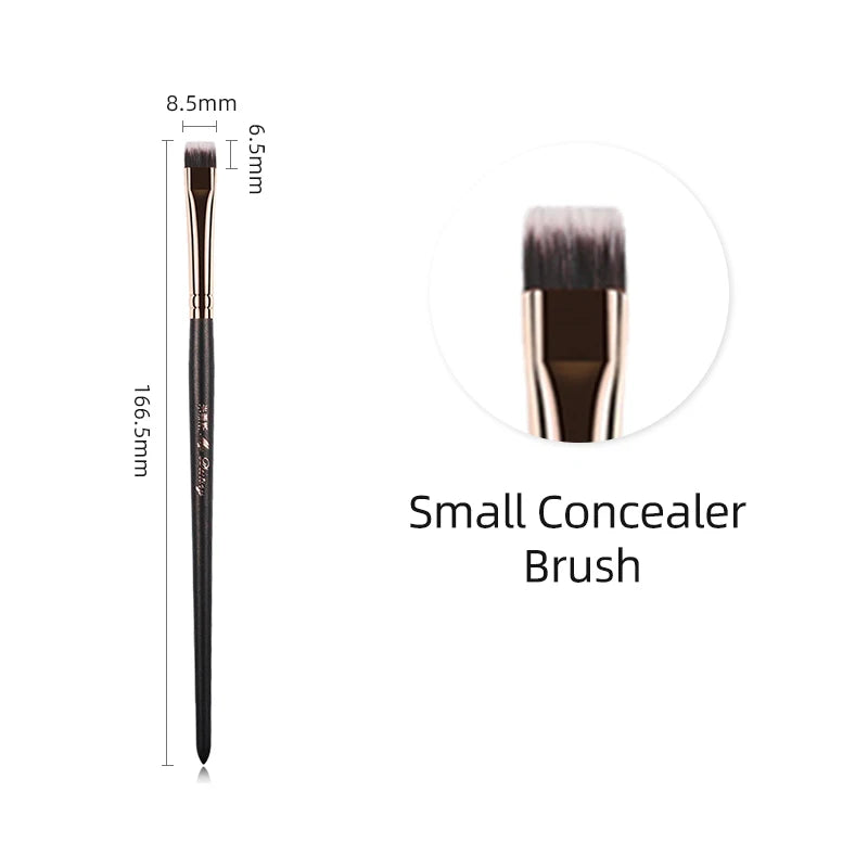 MyDestiny Full Series Professional Animal Hair Eye Makeup Brushes For Eyeshadow, Eyebrows, Eyeliner, Concealer, Lip Brush