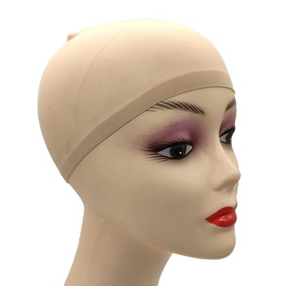 1/6/12bags Ventilated Nylon Mesh Nude Stocking Wig Cap Hairnets Stretchy Close End Super Extra Thin Skin Breathable Wig Cap