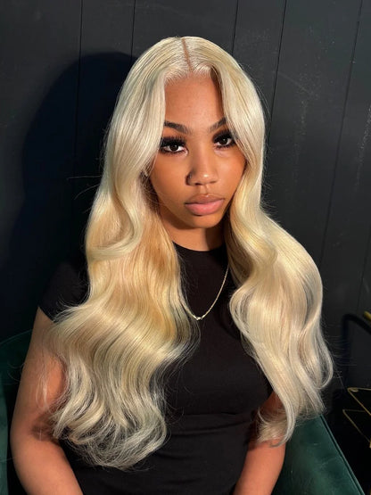 Colored Hair Bundles 1/3/4 613 Blonde Hair Extension Brazilian Hair Weave Bundle Body Wave Human Hair Extension 30Inch Long Hair