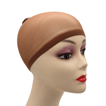 1/6/12bags Ventilated Nylon Mesh Nude Stocking Wig Cap Hairnets Stretchy Close End Super Extra Thin Skin Breathable Wig Cap