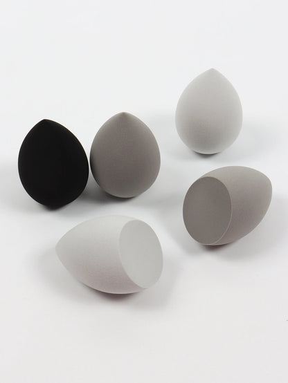5 Bags of Beauty Eggs Makeup Sponge (Beauty Egg), Foundation Make-Up Mixed Beauty Sponge, Flawless Liquid, Cream and Powder, Mu