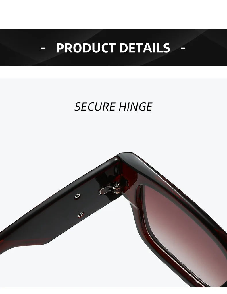 Cute G Brand Women Sunglasses Luxury Men Designer Glasses Square Stylish Unisex Fashion Eyewear UV400