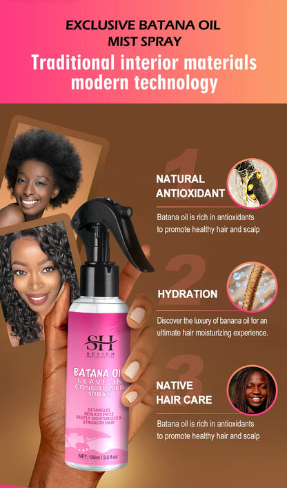 Natural 100% Pure Batana Oil For Hair Growth Butter Hair Mask Traction Alopecia Anti Hair Loss Baldness Treatment For Men Women