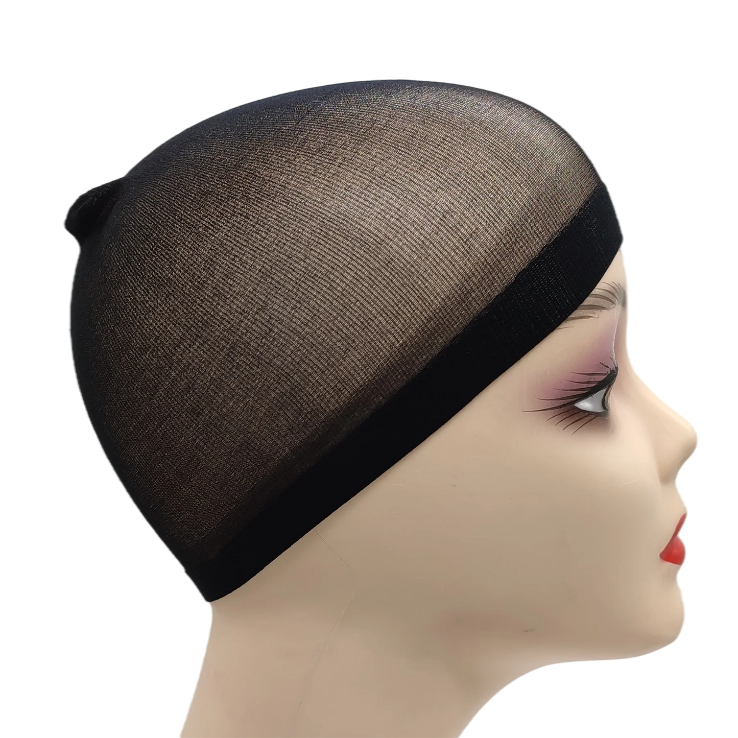 1/6/12bags Ventilated Nylon Mesh Nude Stocking Wig Cap Hairnets Stretchy Close End Super Extra Thin Skin Breathable Wig Cap