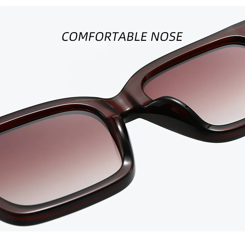 Cute G Brand Women Sunglasses Luxury Men Designer Glasses Square Stylish Unisex Fashion Eyewear UV400