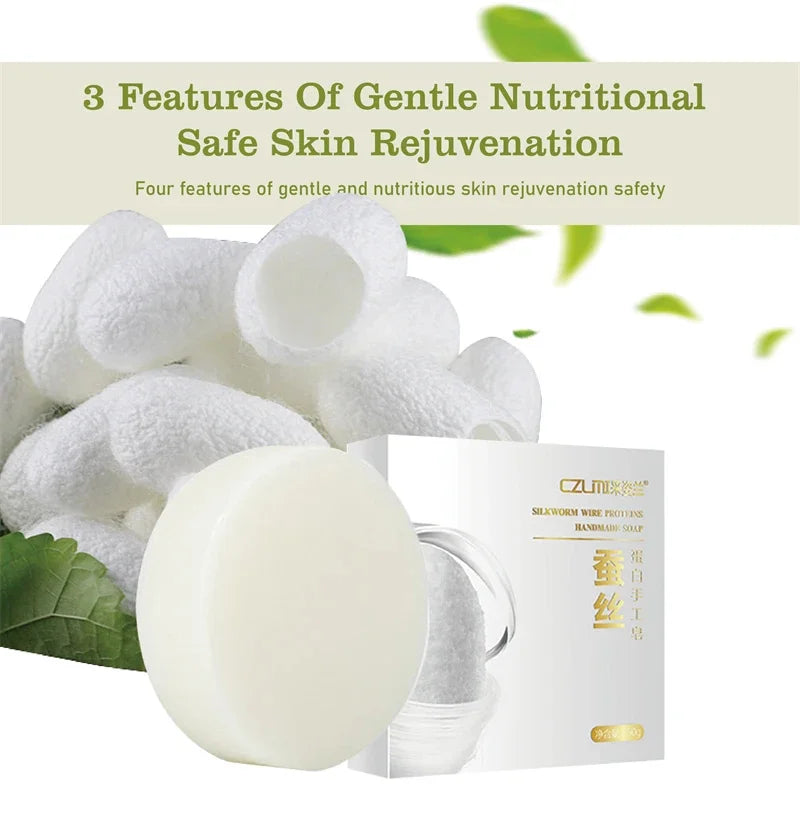 Body Whitening Soap Deep Clean Skin Chicken Skin Removal Soap Armpit Underarm Knees Bleaching Body Brighten White Care Products