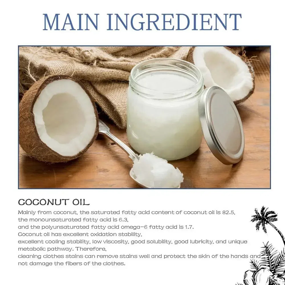 High Efficiency Clothes Cleaning Laundry Soap Bar Underwear Oil Stains Mildew Spots Remove Hand Protection Bleach Laundry Soap