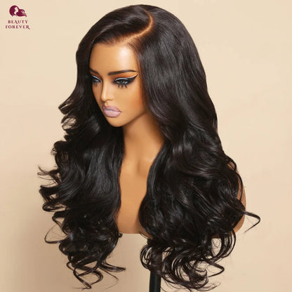 Beautyforever 3D Body Wave Bye Bye Knots Glueless Wig Human Hair Ready to Wear Lace Front Wig 100% Raw Human Hair Wig