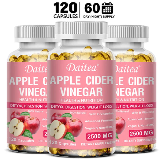 Apple Cider Vitamins, Supports Detoxification and Cleansing, Helps Improve Food Digestion and Absorption, Antioxidant