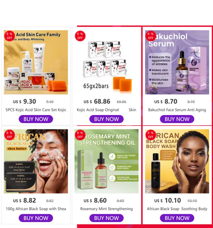 Turmeric Soap For Dark Spot Deep Cleaning Whitening Smoothing Skin Facial Body Natural Handmade Soap For Men and Women