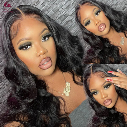 Beautyforever 3D Body Wave Bye Bye Knots Glueless Wig Human Hair Ready to Wear Lace Front Wig 100% Raw Human Hair Wig