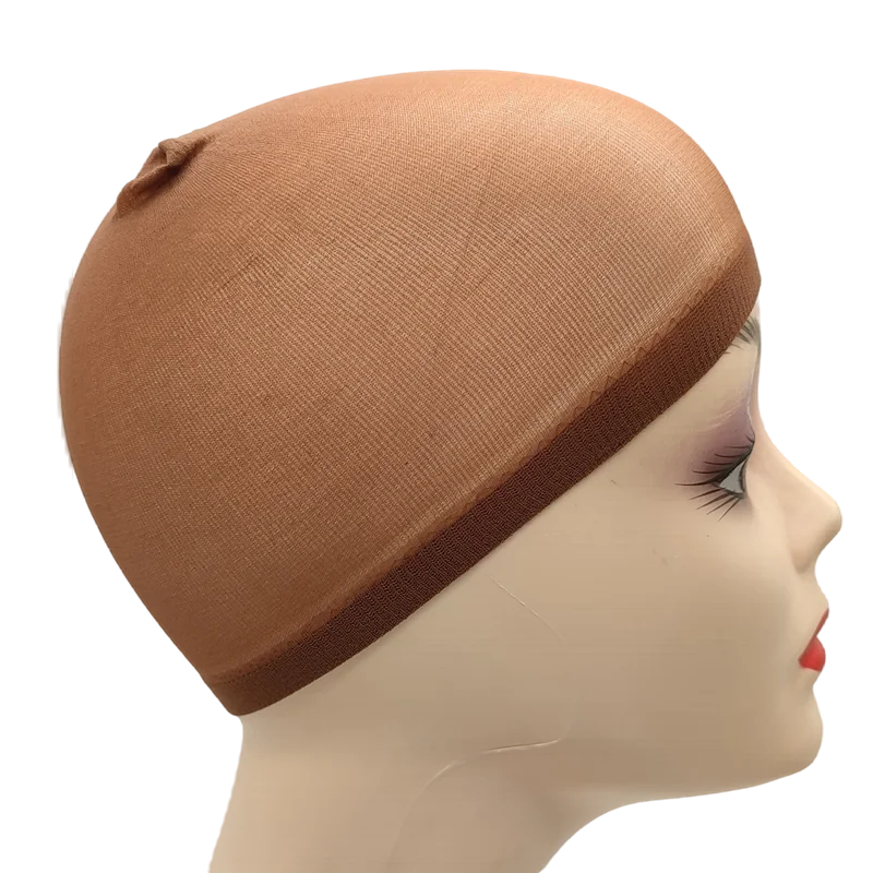 1/6/12bags Ventilated Nylon Mesh Nude Stocking Wig Cap Hairnets Stretchy Close End Super Extra Thin Skin Breathable Wig Cap