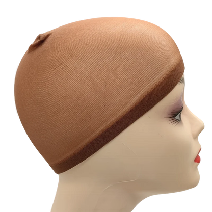 1/6/12bags Ventilated Nylon Mesh Nude Stocking Wig Cap Hairnets Stretchy Close End Super Extra Thin Skin Breathable Wig Cap