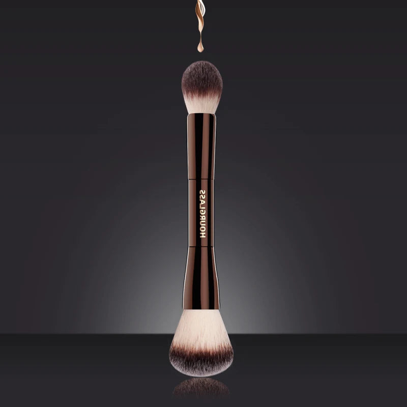 Hourglass Makeup Brush- No.17 Lighting Edit Brush Soft Fiber Hair Double Head Highlight Fashion Design Single Face Brush