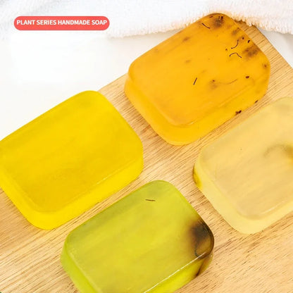 Handmade Plant Essential Oil Soap Natural Calendula , Marigold ,Lavender, Osmanthus Fragrans Soap Herbal Soap