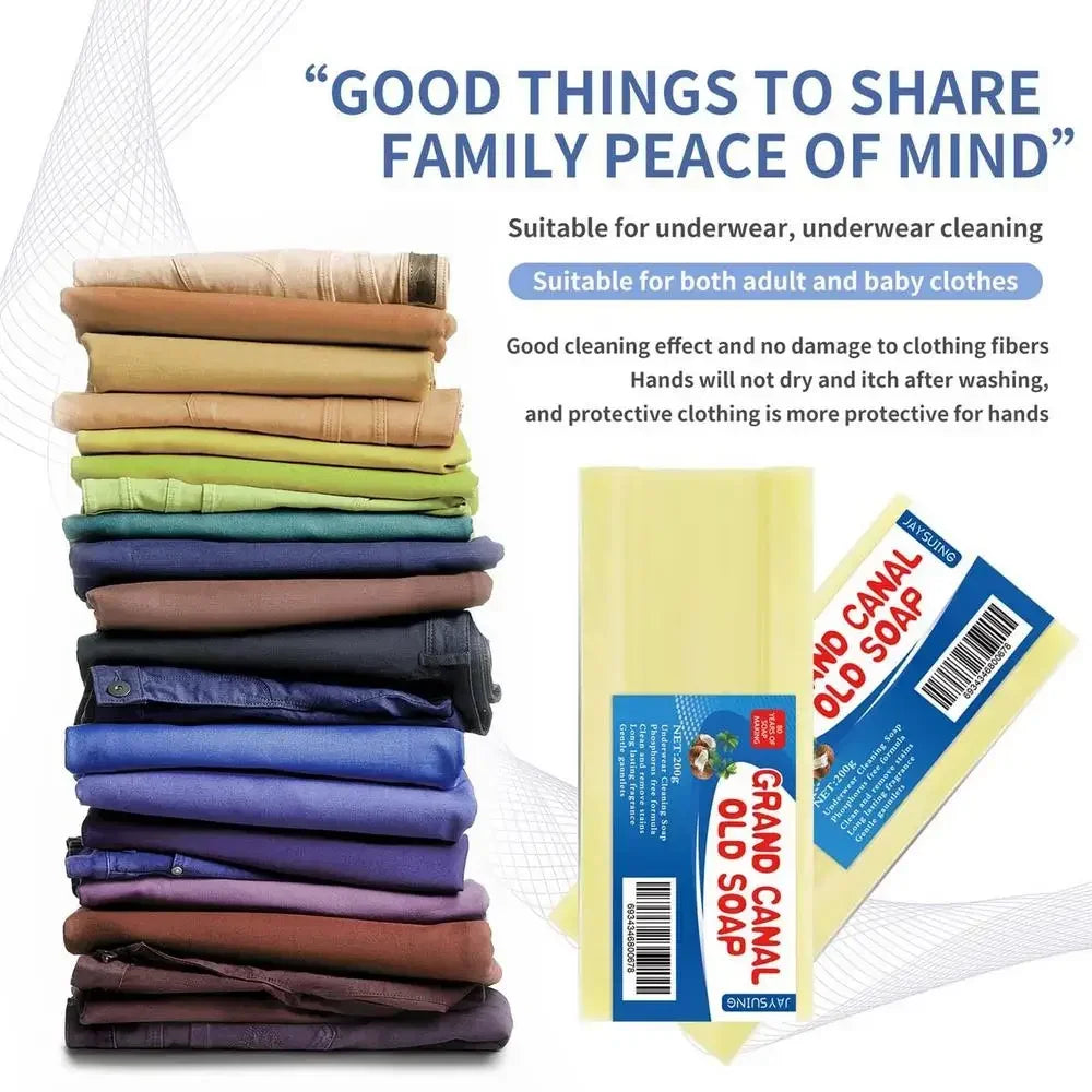 High Efficiency Clothes Cleaning Laundry Soap Bar Underwear Oil Stains Mildew Spots Remove Hand Protection Bleach Laundry Soap