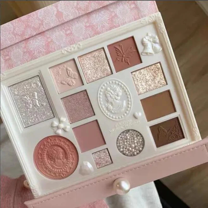 Make Up Set colorrose gift set eye shadow blush highlighter all-in-one palette eyeliner lipstick cosmetic set