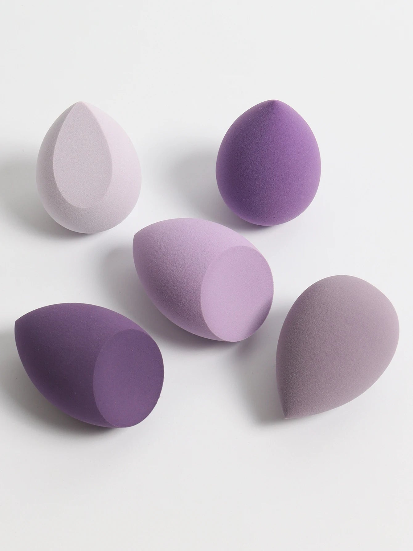 5 Bags of Beauty Eggs Makeup Sponge (Beauty Egg), Foundation Make-Up Mixed Beauty Sponge, Flawless Liquid, Cream and Powder, Mu