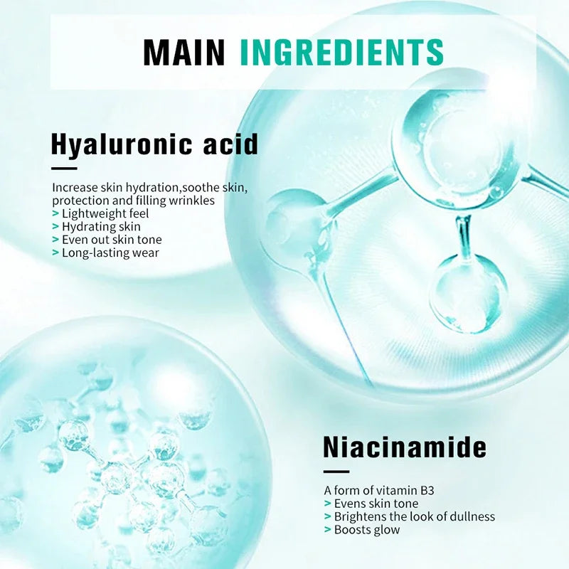 24ml Highly Moisturizing Makeup Base Gel Isolation Primer for Dry Skin Refreshing Easy to Absorb No Powder Stuck Natural Makeup