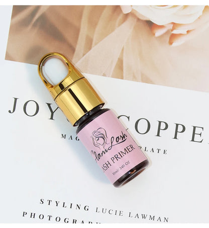 GLAMLASH 10ml Lash Extension Primer Super Bonder For Eyelash Extension Glue Cure Adhesive Bonding Eyelash Long Last Lash Bonder