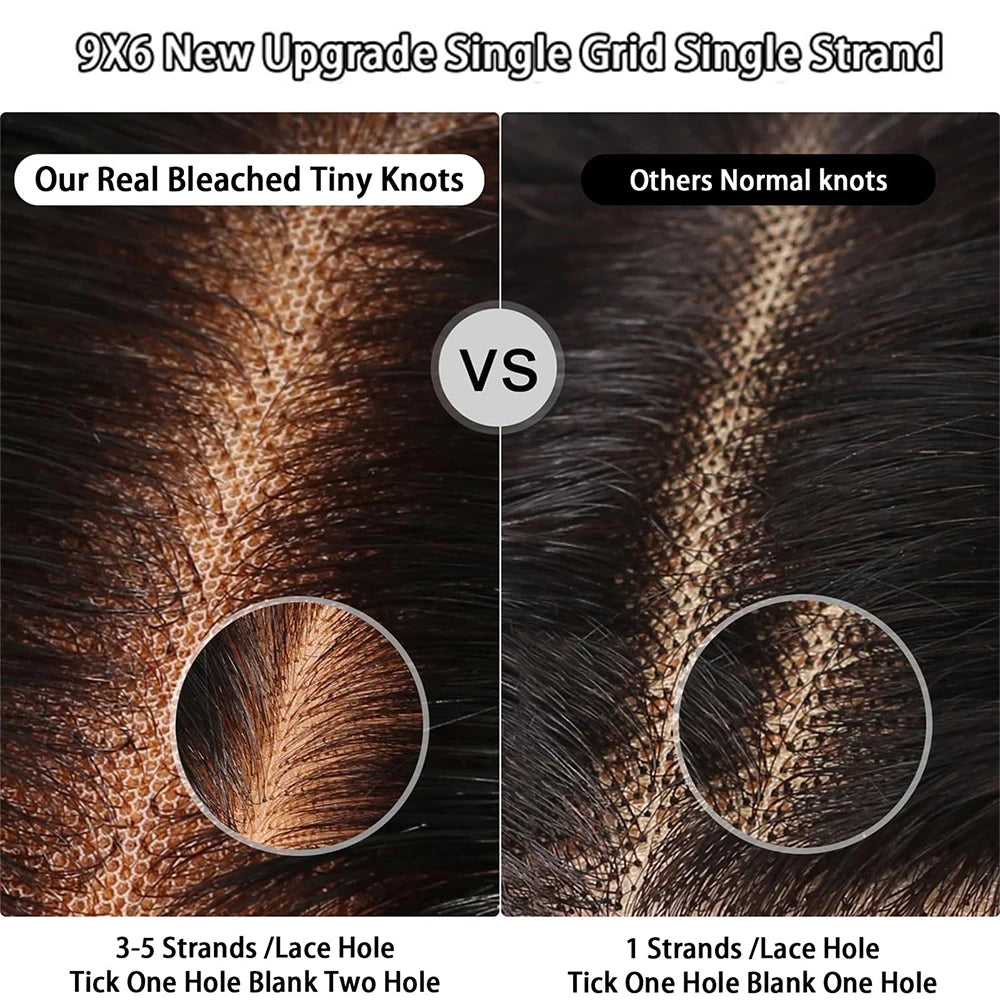 9x6 Wear and Go Glueless Wigs Human Hair Pre Plucked Pre Cut 1B/30 Highlight Ombre Lace Front Wigs Body Wave Human Hair Wigs