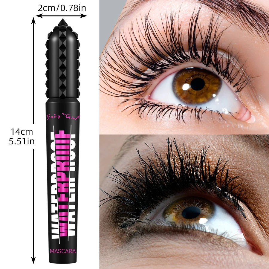 Black waterproof Mascara for all Lengthening make up products Eyelash Extension Eye Lashes mascara 4d effect  Korean cosmetics