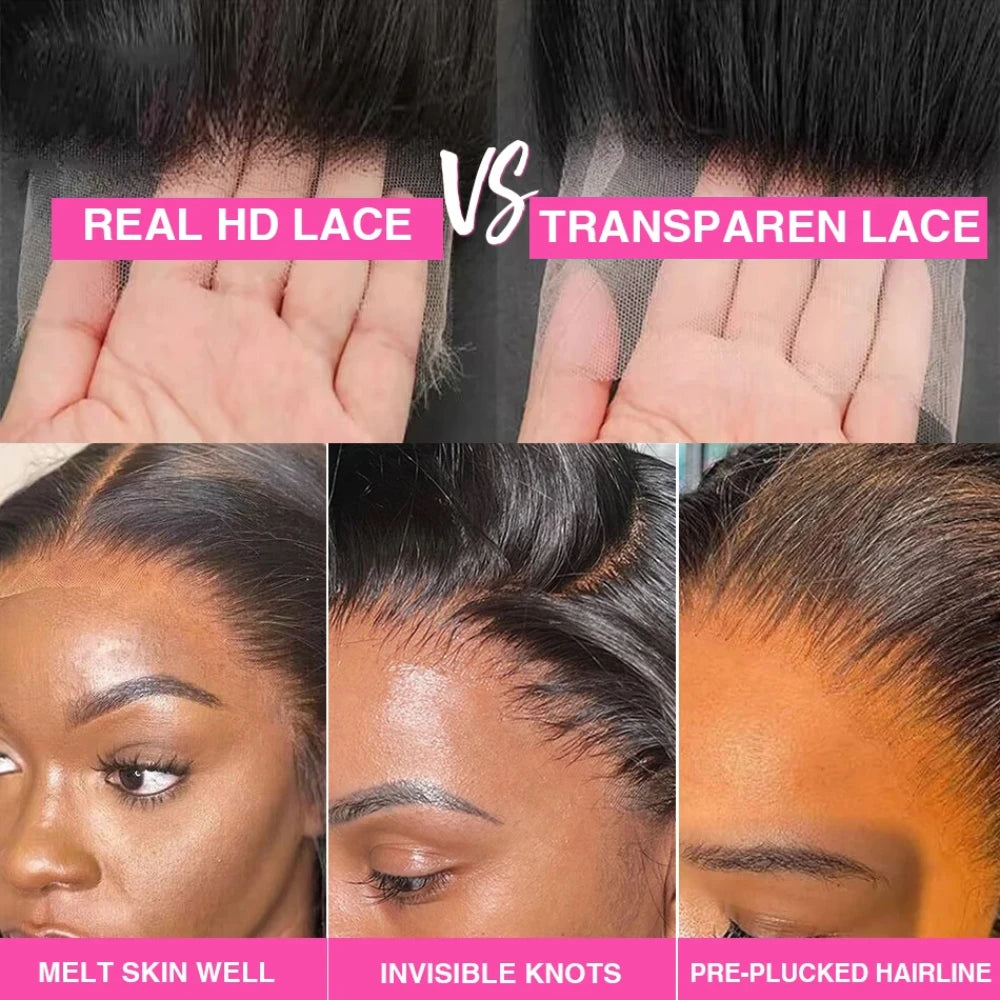 Short Curly Bob Wig 100% Human Hair 200% Density 13x4 Transparent Lace Frontal Wig 8-14 Inch Deep Wig PrePlucked Women Remy Hair