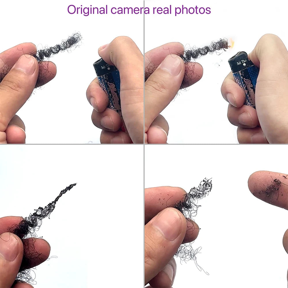 Afro Kinky Bulk Human Hair 30g/Pack Natural Black 100% Human Hair For Dreadlock Extensions Repair Locs Twist Braiding 8 Inch