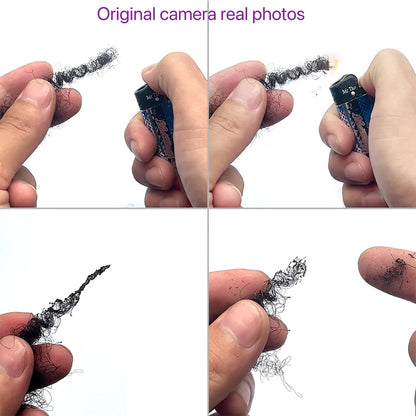 Afro Kinky Bulk Human Hair 30g/Pack Natural Black 100% Human Hair For Dreadlock Extensions Repair Locs Twist Braiding 8 Inch