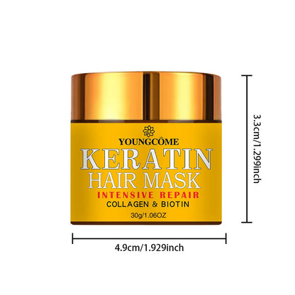 Hair Repairs Hair Mask Biotin Collagen Keratin Treatment Hairs Conditioner Hair Essential Oil Nourishing for Dry Damaged