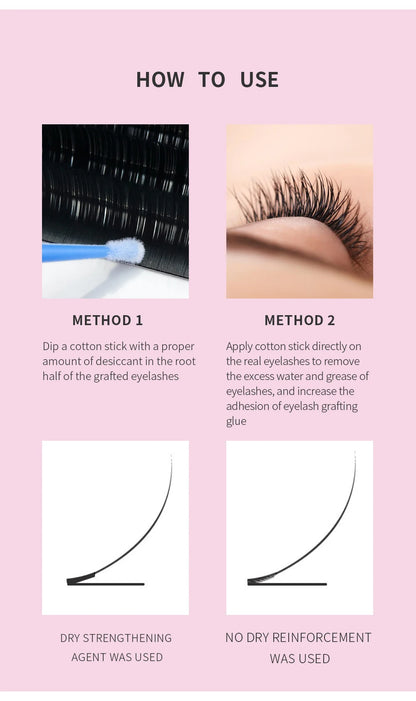 GLAMLASH 10ml Lash Extension Primer Super Bonder For Eyelash Extension Glue Cure Adhesive Bonding Eyelash Long Last Lash Bonder