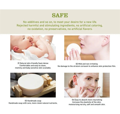 Body Whitening Soap Underarm Knee Bleaching Soap Chicken Skin Removal Dark Spot Removal Dead Skin Moisturize Brighten Body Care