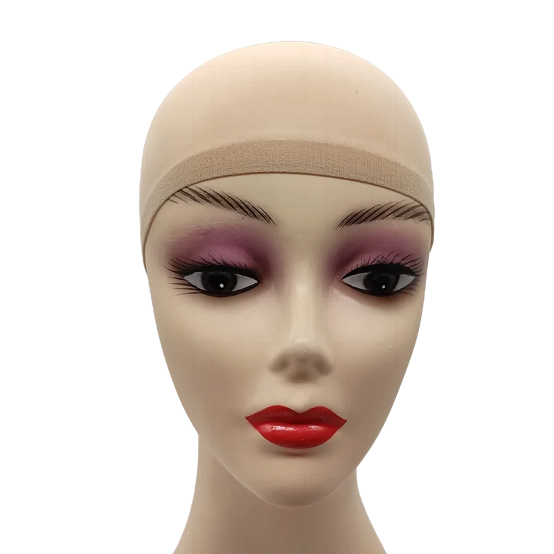 1/6/12bags Ventilated Nylon Mesh Nude Stocking Wig Cap Hairnets Stretchy Close End Super Extra Thin Skin Breathable Wig Cap