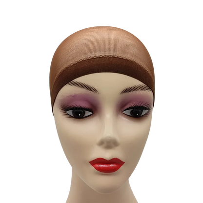 1/6/12bags Ventilated Nylon Mesh Nude Stocking Wig Cap Hairnets Stretchy Close End Super Extra Thin Skin Breathable Wig Cap