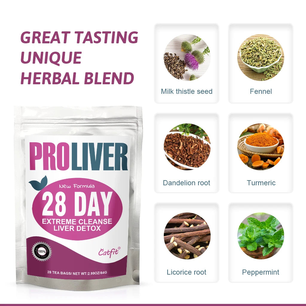 Natural Liver Care Tea, Caffeine Free, Liver Detox  - Nourish and Support Your Liver Health, Improve Liver Function
