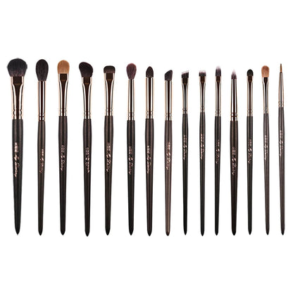 MyDestiny Full Series Professional Animal Hair Eye Makeup Brushes For Eyeshadow, Eyebrows, Eyeliner, Concealer, Lip Brush