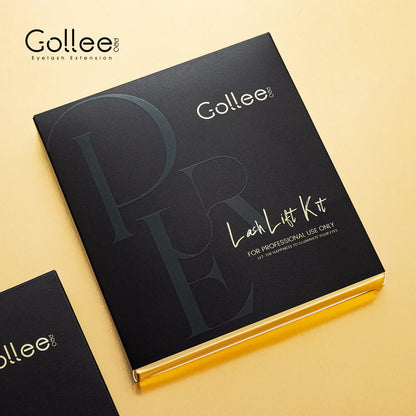 Gollee Lash and Brow Curling Kit Natural Eyelash Lifting Perm Treatment Makeup Set 4-6 Weeks For Lash Curler Perm Long Lasting