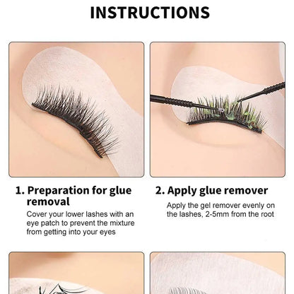 New 10g Fruit Flavour Eyelash Glue Remover Zero Stimulation Quick Removing Eyelash Extensions Tools Fragrancy Smell Cream Makeup