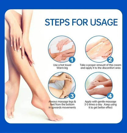 Effective Relief Varicose Vein Ointment Relieve Varicose Vein Vasculitis Spider Legs Pain Treatment Care Essential Cream