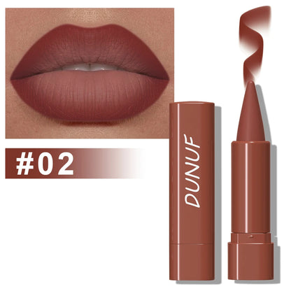 Gradient Lip Liner Pen with Matte Velvet Finish Smooth Application  Lipstick for Defined and Elegant Lips