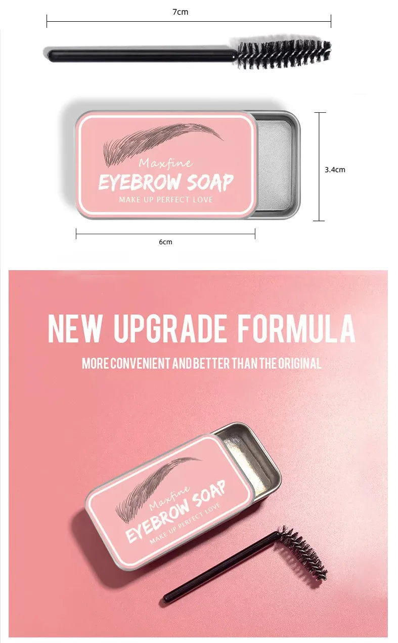 Eyebrow Styling Gel Molding Wax Waterproof Transparent Refreshing Durable Natural Colorless Holiday Gifts