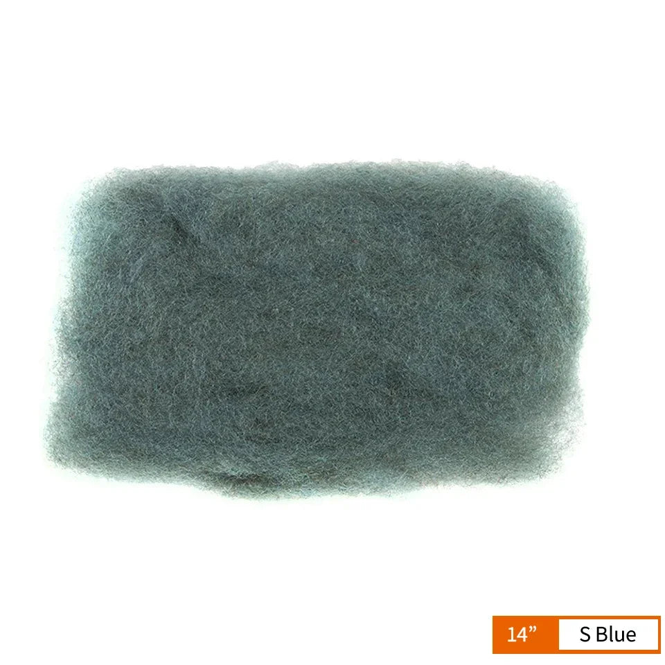 QVR Affordable Afro Kinky Bulk Human Hair 99J Burgundy Color For Braiding DreadLock – Natural Look, Soft Hair, Heat-Resistant