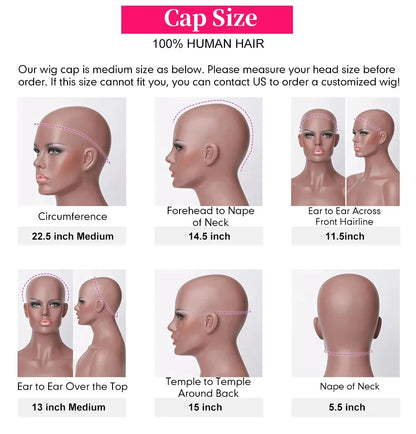 1B/27 Body Wave 13x4 Lace Frontal Highlight Wig Human Hair Brazilian 200 Density 30 Inch Ombre Blonde Colored Human Hair Wigs