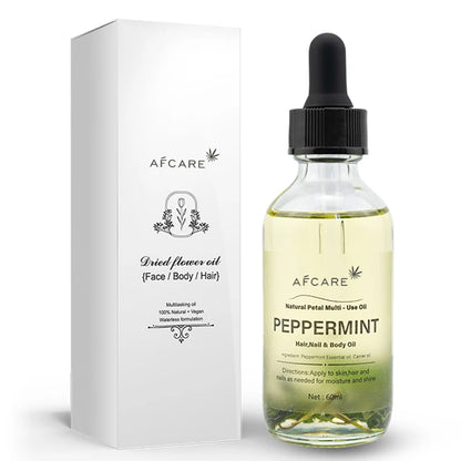 AFCARE Natural Plant Dried Flower Essential Oil 60ml Body Massage Care Essential Oil Diffuser Tea Tree Rosemary Lavender Lily