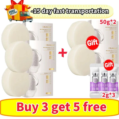 Body Whitening Soap Underarm Knee Bleaching Soap Chicken Skin Removal Dark Spot Removal Dead Skin Moisturize Brighten Body Care