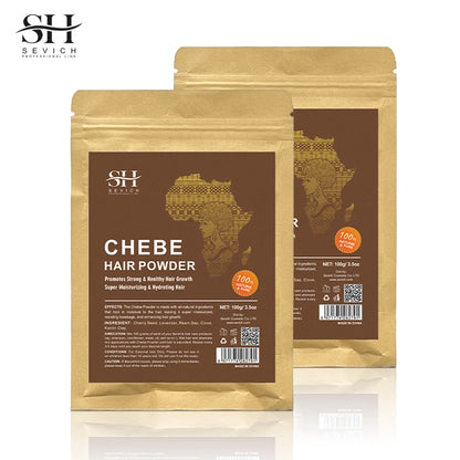 Sevich 100% Chebe Powder Effective Growthing Hair Improves Hair Density Nourishes Follicles Fast Regrowth Hair Product 100g