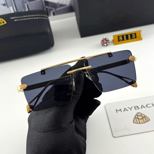 Car High End Frameless Sunglasses For Maybach S Class S450 S480 S500 S580 S600 S650 S680 GLS480 GLS600 Men Women Leisure Goggles