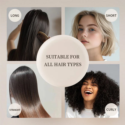 2-in-1 Natural Anti-Hair Loss Shampoo Bar with Batana and Rosemary – Controls Oil, Strengthens Roots, Vegan & Long-Lasting