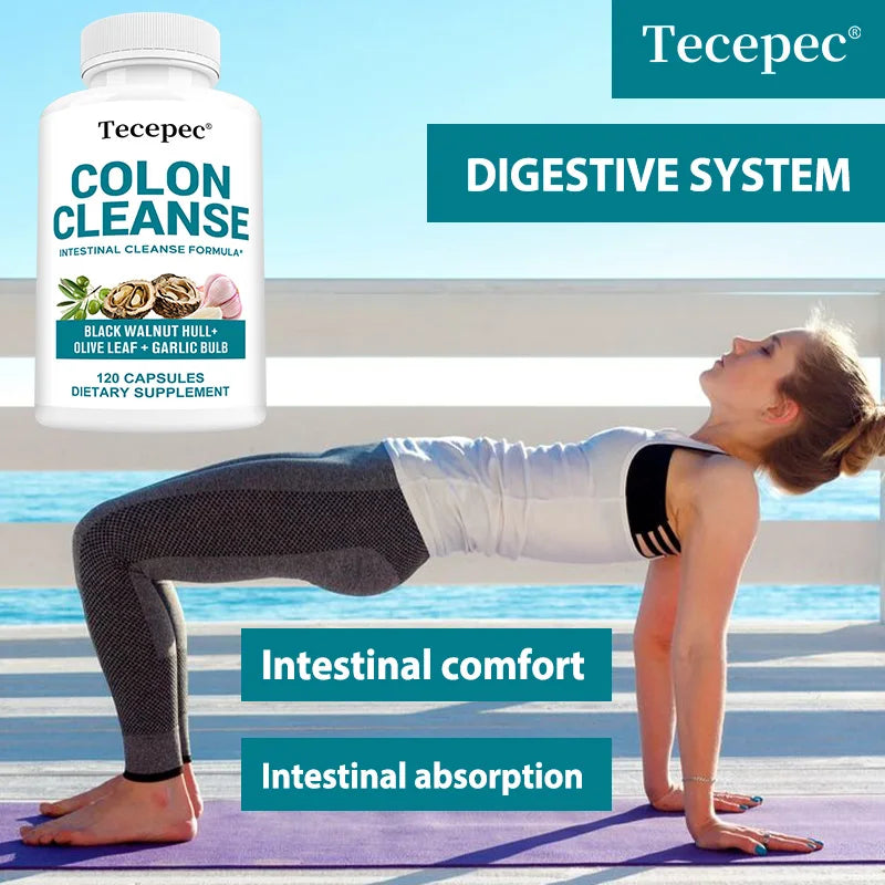 Colon Cleansing Capsules - Cleansing, Detoxification, Balance Digestion and Intestinal Health, Healthy Digestion, Metabolism