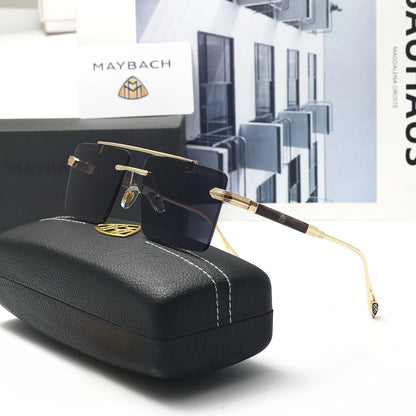 Car High End Frameless Sunglasses For Maybach S Class S450 S480 S500 S580 S600 S650 S680 GLS480 GLS600 Men Women Leisure Goggles